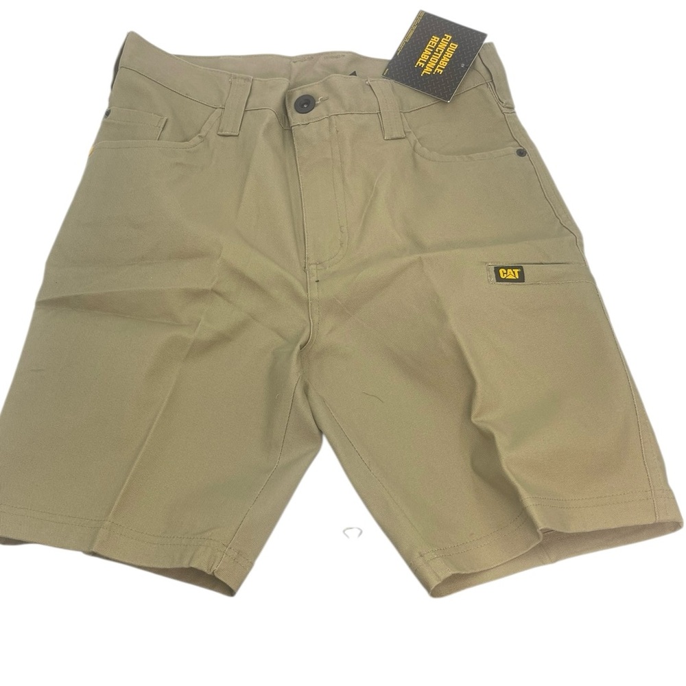 CAT Tan Work Shorts